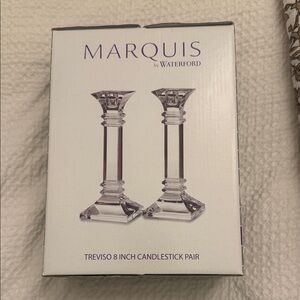 Marquis by Waterford Crystal Candlestick Pair - Clear